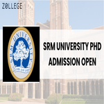 SRM University PhD Admission Open